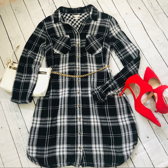 merona plaid dress